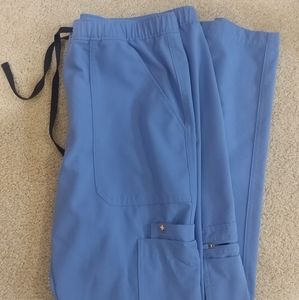 FIGS Mens Large Cairo Ceil Blue Scrub Pants